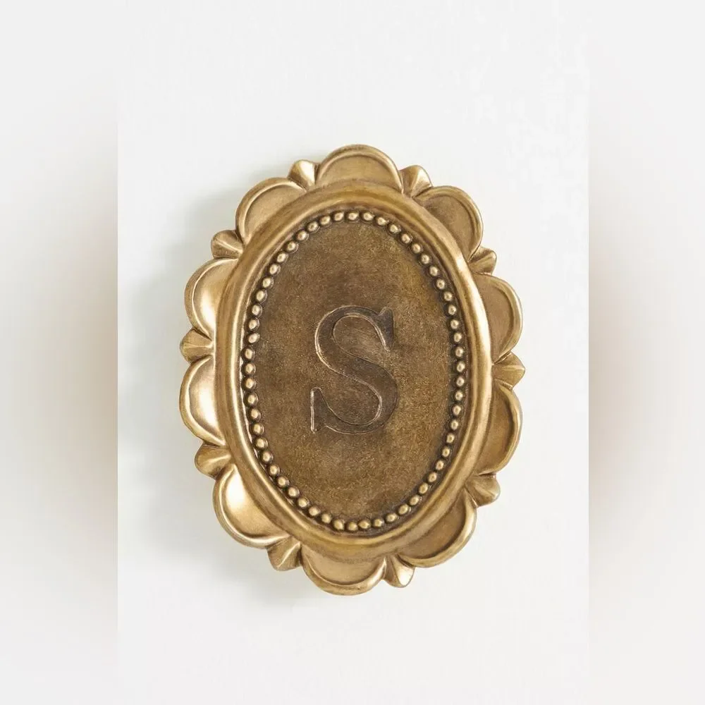 New Anthropologie Louisa Monogram Gallery Wall Charm